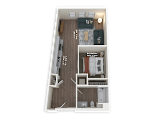 S13 Floor Plan at Panorama Riverpark, Oxnard