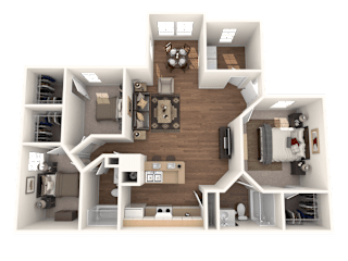 Floor Plan 3x2