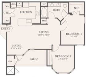 2D Floor plan rendering