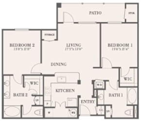 2D Floor plan rendering