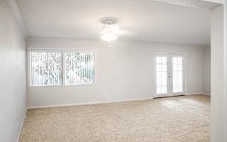 Lots of natural light in apartment