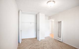 Spacious closet