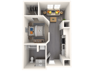 Floor Plan A1 - Large Studio