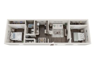 Renovated 2 bedroom apartment in Gainesville, FL at Addison Lane with upgraded finishes and 675 sq ft, pet-friendly community near University of Florida, Butler Plaza, and top shopping and dining