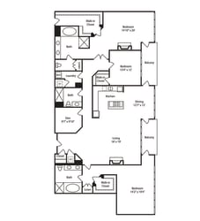Floor Plan SoHo - Penthouse