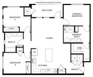 Floor Plan C1A (ADA)