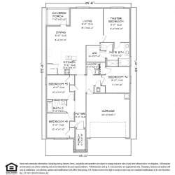 Beautiful Cali FE G Floorplan Cali FE G Floorplan 2, 4 Bed 2 Bath, 1787 SQ.FT.