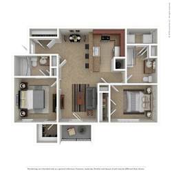 OakRidge_TN_Apartment_CentennialVillage_2 bedroom 2 bath 3D Furnished