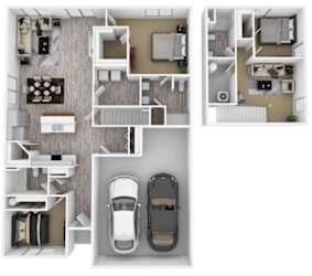 Floor Plan Dillon with Basement