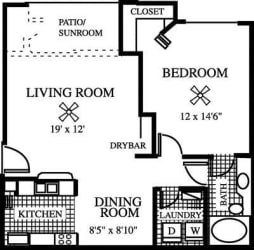 Floor Plan The Bougainvillea