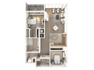 Irvine 1 Floorplan