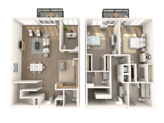 Los Angeles Penthouse Floorplan