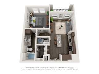 Nine 50 luxury A3 floor plan