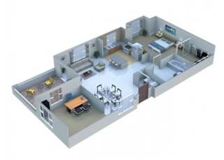 Floor Plan Chrome