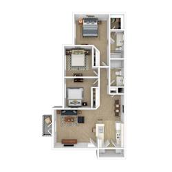 Oak Hollow 3 bed 2 bath
