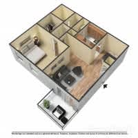 The Lounge, 1 br, 1 ba, 776 sq. ft.