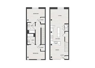Floor Plan TH2B