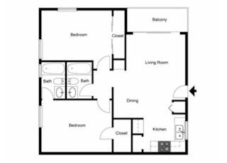 Floor Plan Arroyo Renovated