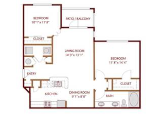 Floor Plan The Tranquility