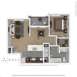 3D Floor plan rendering