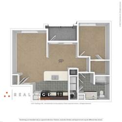 3D Floor plan rendering