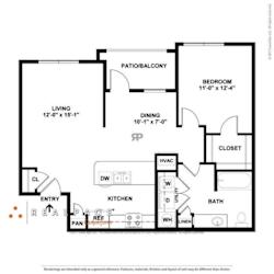 2D Floor plan rendering