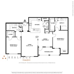 2D Floor plan rendering