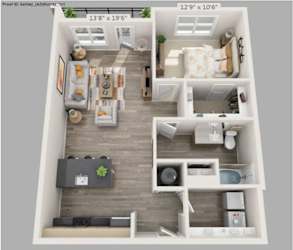 MURRAY-1 Floor Plan at The Ashley, Charleston, SC, 29407
