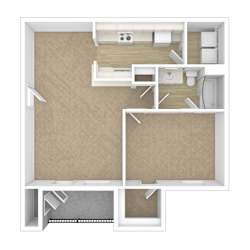 Clarksville _TN_Apartment_ParcAtClarksville_1 bedroom 1 bath