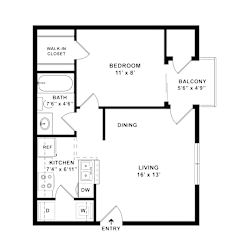 2D Floor plan rendering