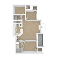 3D Floor plan rendering