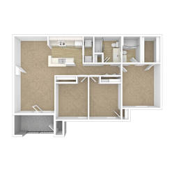 ParcAtMetroCenter_TN_3b2b_3D Unfurnished