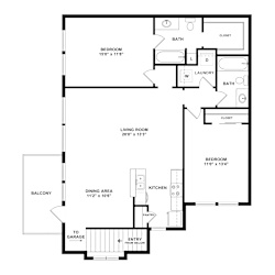 2D Floor plan rendering