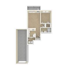 3D Floor plan rendering