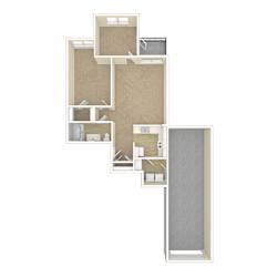 3D Floor plan rendering
