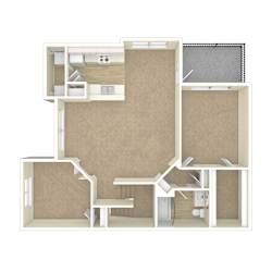 3D Floor plan rendering