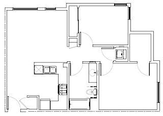 Floor Plan 2 Bedroom