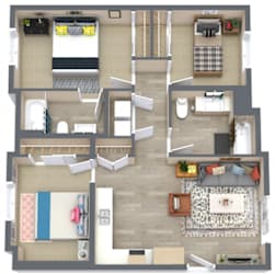 Floor Plan 3 Bedroom