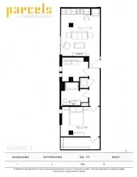 A1-page-001 Floor Plan at Parcels at Concourse, Tennessee, 38104