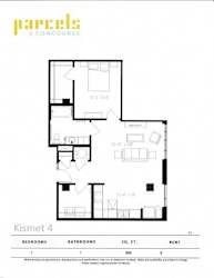 A4-page-001 Floor Plan at Parcels at Concourse, Memphis, 38104