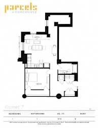 A7-page-001 Floor Plan at Parcels at Concourse, Memphis, TN, 38104