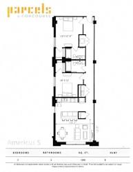 B5-page-001 Floor Plan at Parcels at Concourse, Memphis
