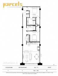 B6-page-001 Floor Plan at Parcels at Concourse, Memphis, 38104