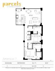 B7-page-001 Floor Plan at Parcels at Concourse, Memphis