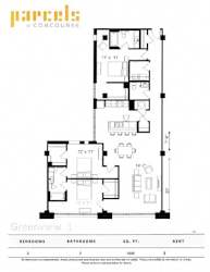 C1-page-001 Floor Plan at Parcels at Concourse, Memphis, Tennessee