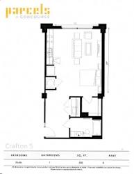 S5-page-001 Floor Plan at Parcels at Concourse, Memphis