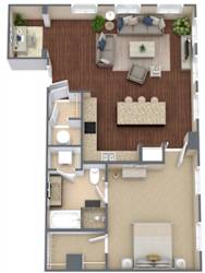 Transit 16 Floor Plan at Metro67, Memphis, Tennessee