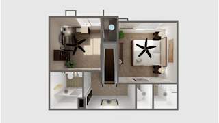 A modern kitchen with a large island and a sink.