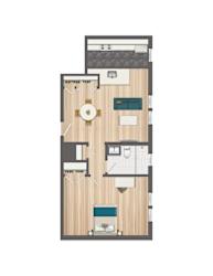 744-Square-Foot-One-Bedroom-One-Bath-Floorplan-Available-For-Rent-Serenade-Apartments