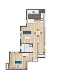 744-Square-Foot-One-Bedroom-One-Bath-Floorplan-Available-For-Rent-Serenade-Apartments